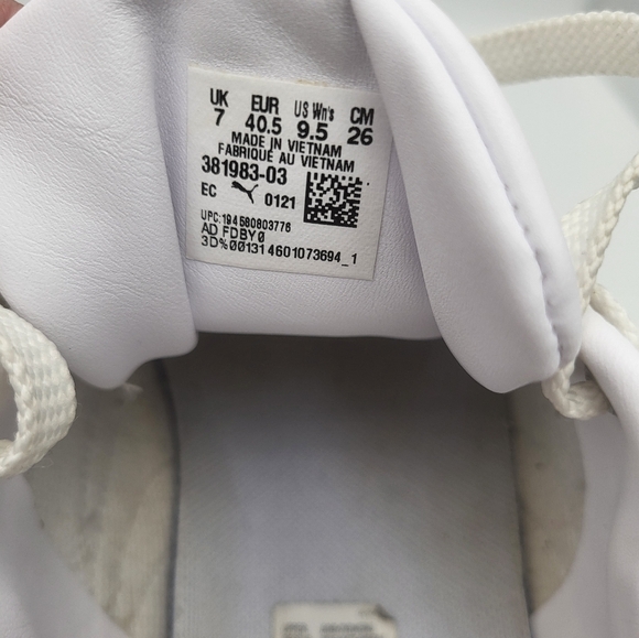 PUMA - Mayze - White-Lotus - Size 9½ - Sneakers - Picture 9 of 13